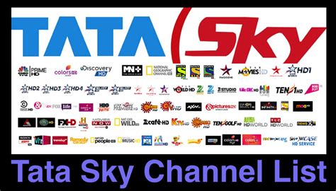 tatasky chanel|Tata Sky channels package list.